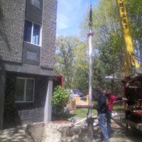 Northeast Water Wells Crane Truck