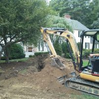 Northeast Water Wells Inc excavator