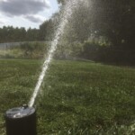 Underground Sprinkler Close Up